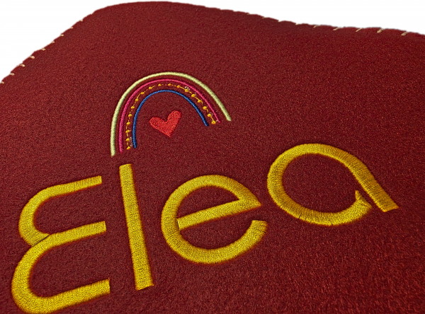 Preview: Fleecedecke 130x170cm mit Namen/ Motiv bestickt